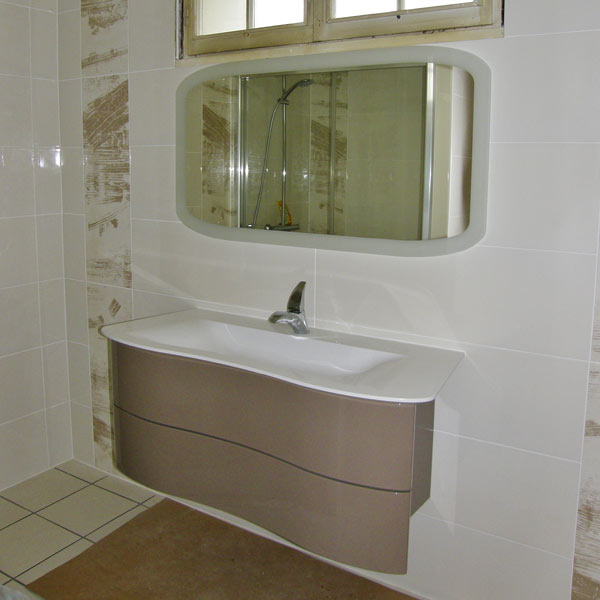 Chateau Pattaro pose meuble salle de bains