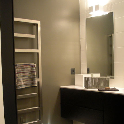 salle de bain meuble et miroir Riboux & Felden